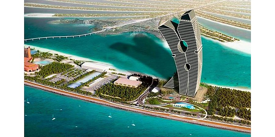В Дубае построят небоскреб-прищепку