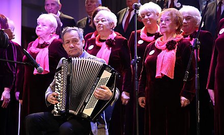 Фестиваль-конкурс народного творчества ветеранских коллективов прошел в Гродно