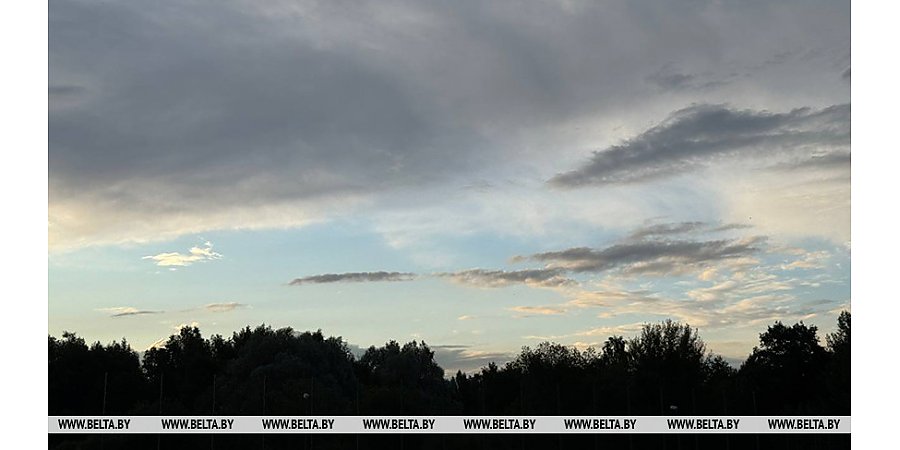 Дожди и грозы по западу Беларуси ожидаются 4 августа