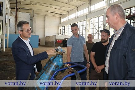 В Вороновском районе работала рейдовая группа технической инспекции труда Федерации профсоюзов Беларуси