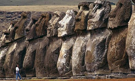 Раскрыта тайна каменных истуканов с острова Пасхи