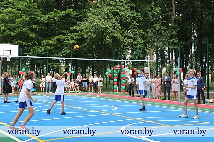 Спорта много не бывает! В Вороново открыли многофункциональную площадку