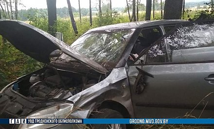 В Вороновском районе автомобиль слетел в кювет: пострадала пассажирка
