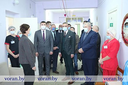 Земляки — землякам. Представители органов власти, организаций областного уровня — выходцы из Заболотского сельсовета — посетили в агрогородке Заболоть больницу сестринского ухода