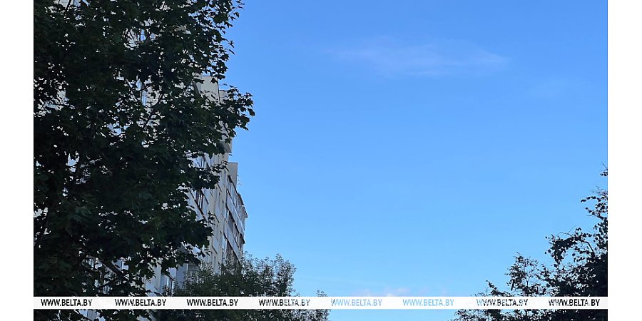 Без осадков и до +26°С будет в Беларуси 14 августа