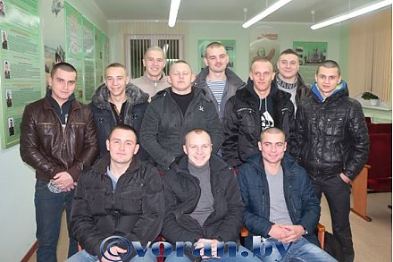 Из Вороновского района на срочную службу призваны 55 ребят