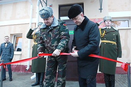 Нужный для военнослужащих объект открыли в гродненской 6-ой отдельной гвардейской механизированной бригаде