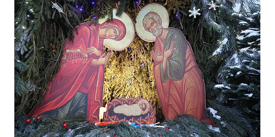 Митрополит Минский и Заславский Вениамин поздравил православных христиан с Рождеством