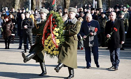 В Гродно прошел митинг-реквием, посвященный Дню памяти воинов-интернационалистов