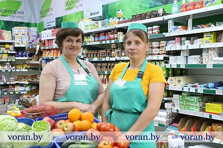 В интересах сельчан. Именно по такому принципу строится работа 54 торговых объектов Вороновского филиала Гродненского облпотребобщества