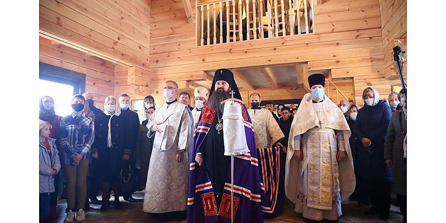 Архиепископ Гродненский и Волковысский Антоний освятил новый храм в Гродно