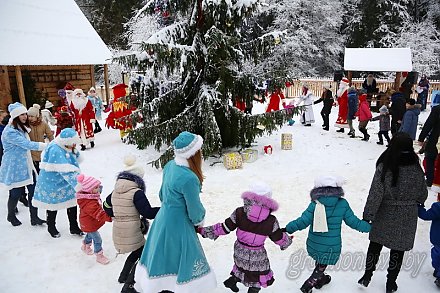 За новогодней сказкой на Августовский канал: с 21 декабря Дед Мороз поселится у шлюза Домбровка