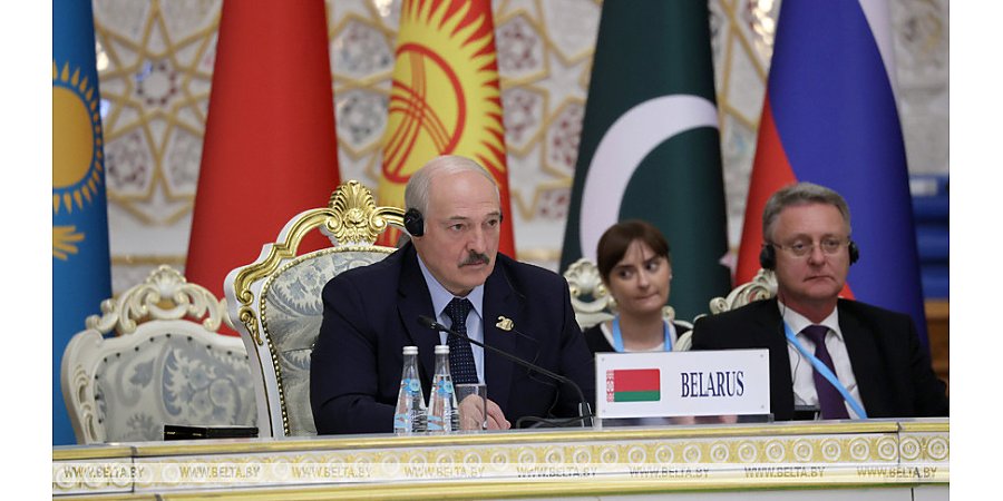 Восемь предложений Беларуси. О чем говорил Лукашенко на саммите ШОС в Душанбе