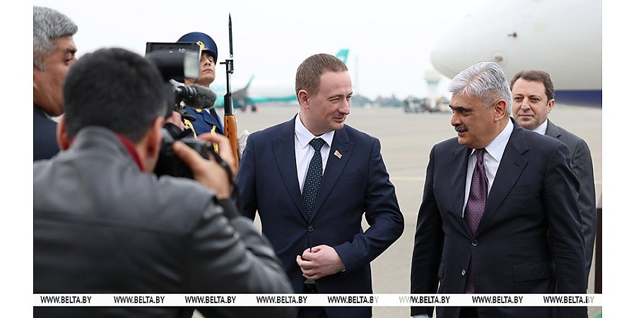 Александр Турчин прибыл с официальным визитом в Азербайджан