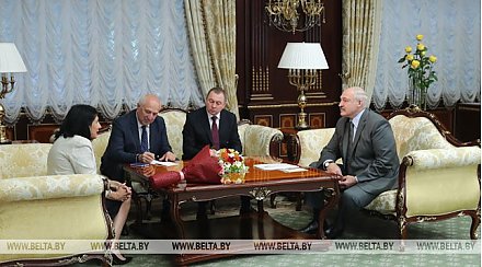 Александр Лукашенко провел встречи с прибывшими на открытие II Европейских игр высокими гостями