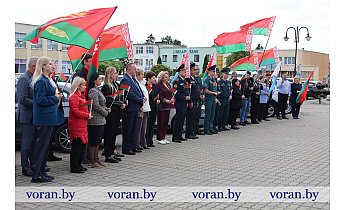 Автопробег «Эстафета единства», посвященный Дню народного единства, объединил патриотов Вороновщины