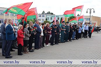 Автопробег «Эстафета единства», посвященный Дню народного единства, объединил патриотов Вороновщины