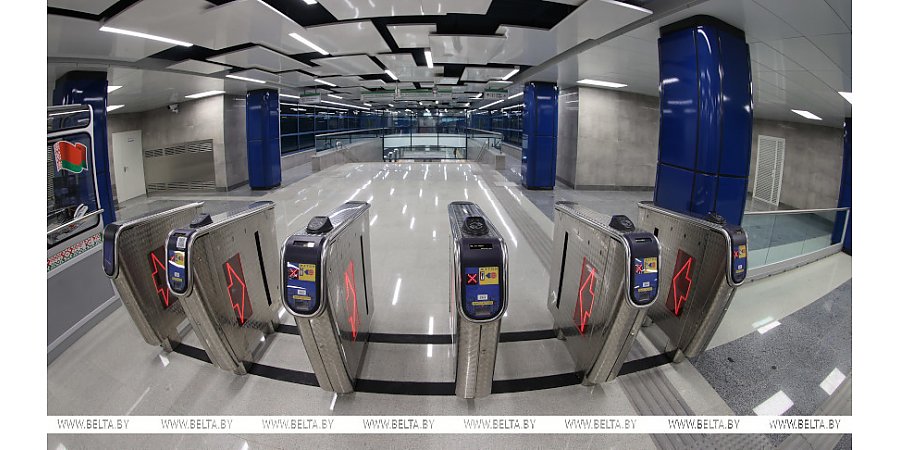 Александр Лукашенко принял участие в торжественном открытии нового участка Минского метрополитена