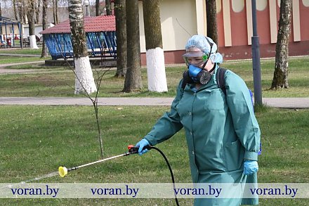 В Вороново обрабатывают от клещей зоны массового отдыха