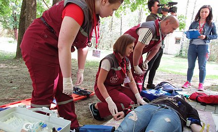В Гродно впервые проходят областные соревнования бригад скорой медицинской помощи