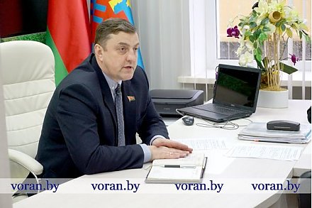 Депутат Палаты представителей Национального собрания Республики Беларусь Александр Маркевич провел прием граждан в Вороново