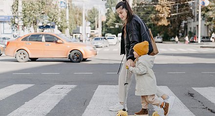 ГАИ напоминает: пешеходный переход — территория повышенного внимания