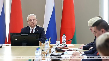 Рачков: несмотря на видеоформат, Форум регионов Беларуси и России проходит активно и содержательно
