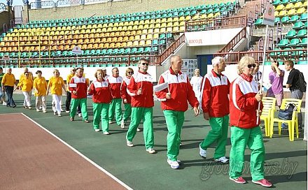 В Гродно проходит Международная спартакиада ветеранов физкультуры и спорта