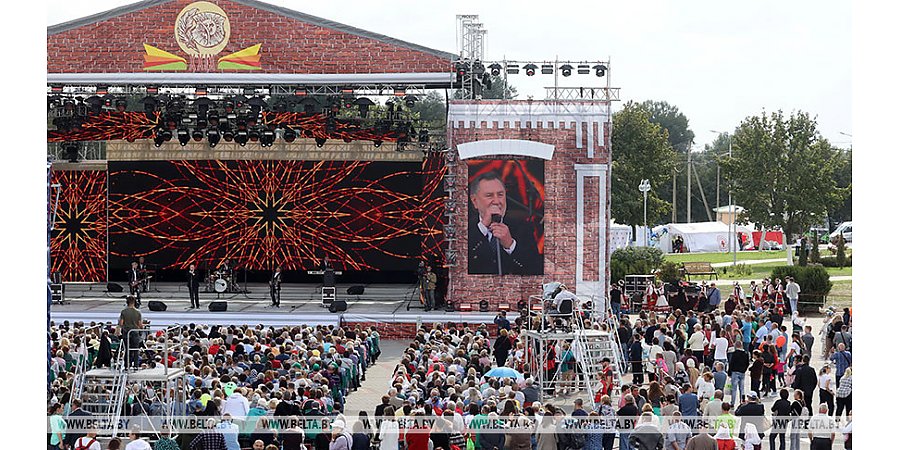 Яркие завершающие аккорды Дня белорусской письменности звучат в Добруше