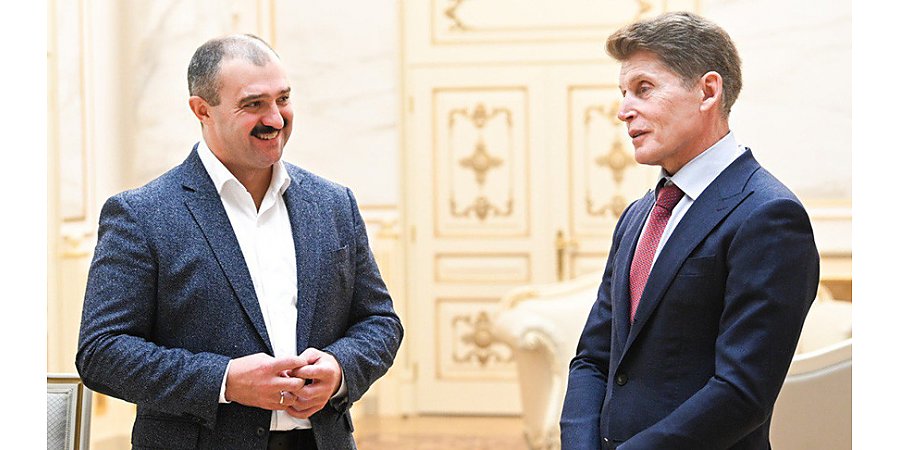 Глава НОК Беларуси встретился с губернатором Приморского края