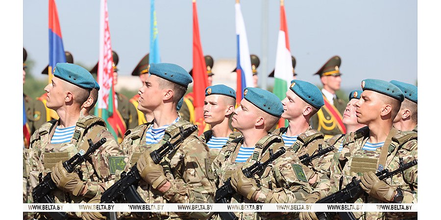 Каждому контингенту есть что показать. В Витебске дали старт учениям ОДКБ