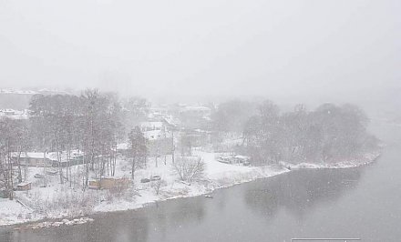 Оранжевый уровень опасности объявлен в Беларуси 26 января из-за сильного ветра и обильных осадков