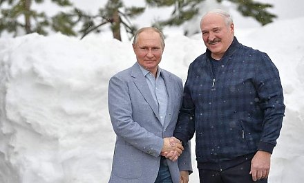 Встреча Лукашенко и Путина проходит в Сочи