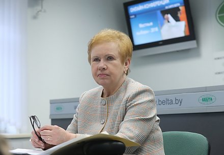 Местные выборы-2018. Онлайн-конференция с председателем ЦИК Лидией Ермошиной прошла в БЕЛТА