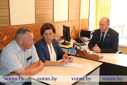 Рабочий день депутата Палаты представителей Национального собрания Республики Беларусь Павла Михалюка 24 августа прошел в избирательном округе