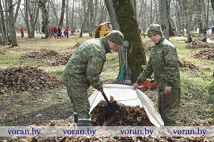 Справились на отлично! Республиканский субботник в аг. Погородно
