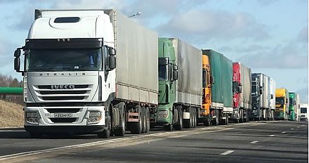 Выезда из Беларуси ожидают более 1,5 тыс. грузовиков