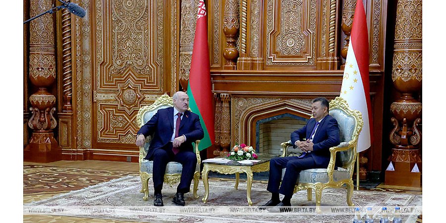 Александр Лукашенко: в Беларуси полны решимости активизироваться в торговле с Таджикистаном
