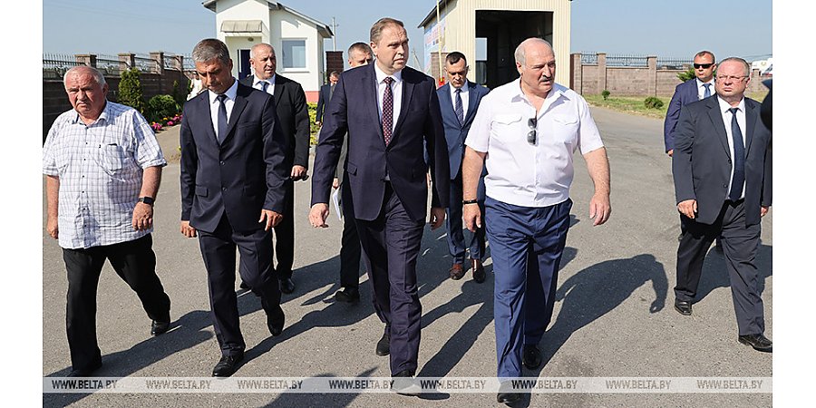 Александр Лукашенко посещает Свислочский район, в центре внимания - стратегия развития Гродненской области