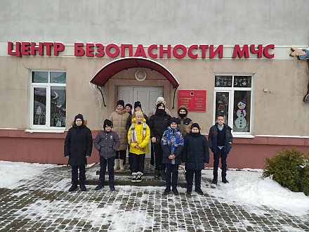Вучні Паляцкішскай базавай школы пабывалі на экскурсіі ў Цэнтры бяспекі ў г. Ліда