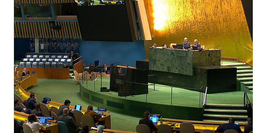 Генассамблея ООН одобрила резолюцию России к 80-летию окончания Второй мировой войны