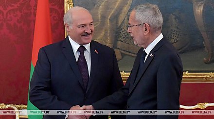 Лукашенко поблагодарил австрийских лидеров за прием белорусской делегации в Вене