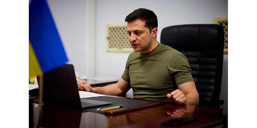 Зеленский дал эксклюзивное интервью журналисту CNN в своем киевском убежище