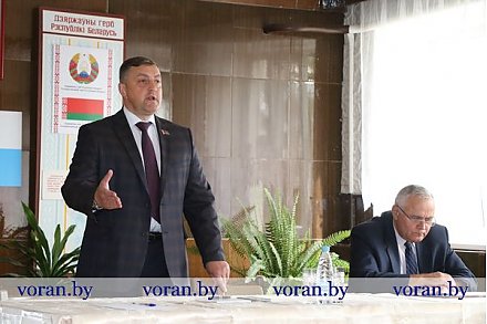 Депутат Палаты представителей Национального собрания Республики Беларусь Александр Маркевич продолжает работу в округе