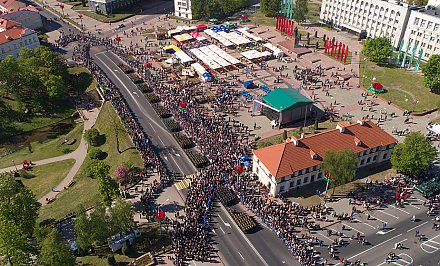 В Гродно и области более 140 000 человек отпраздновали День Победы