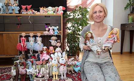 Куклы на "Казюках". Как для Светланы Косенко работы из натуральных материалов стали путёвкой в бизнес