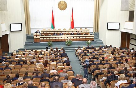 Областное собрание делегатов V Всебелорусского народного собрания сегодня прошло в Гродно