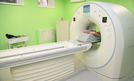 В Гродненской университетской клинике открыли новый компьютерный томограф