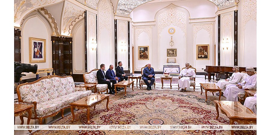 Александр Лукашенко 1 декабря провел встречу с Султаном Омана Хайсамом бен Тареком Аль Саидом