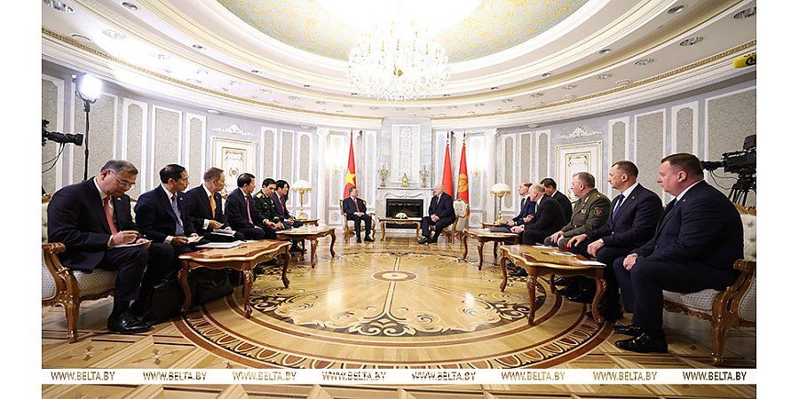 Александр Лукашенко заявил о намерении установить между Беларусью и Вьетнамом стратегическое партнерство